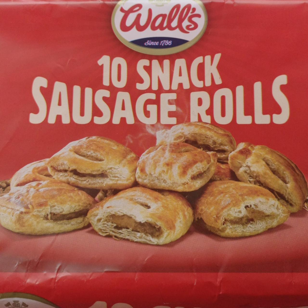 Fotografie - 10 Snack Sausage Rolls Wall's