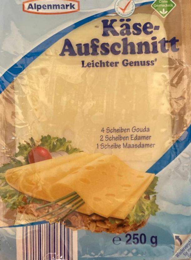 Fotografie - käse-Aufschnitt Alpenmark