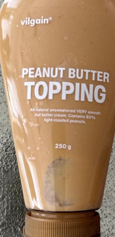 Fotografie - Peanut butter topping Vilgain