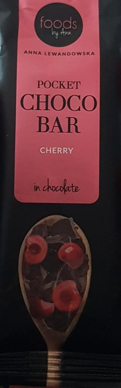Fotografie - pocket choco bar cherry