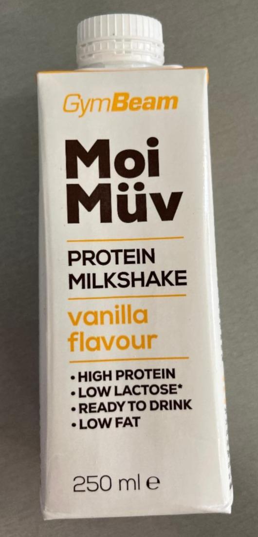 Fotografie - Moi Müv Protein Milkshake vanilla flavour Gymbeam