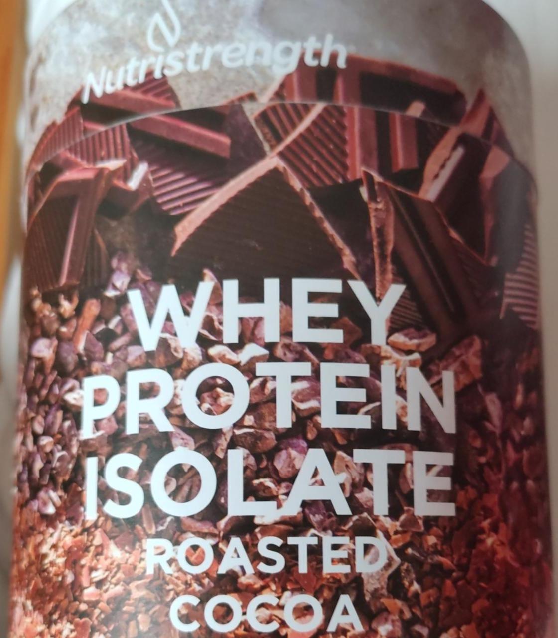 Fotografie - Whey Protein Isolate Roasted Cocoa Nutristrength