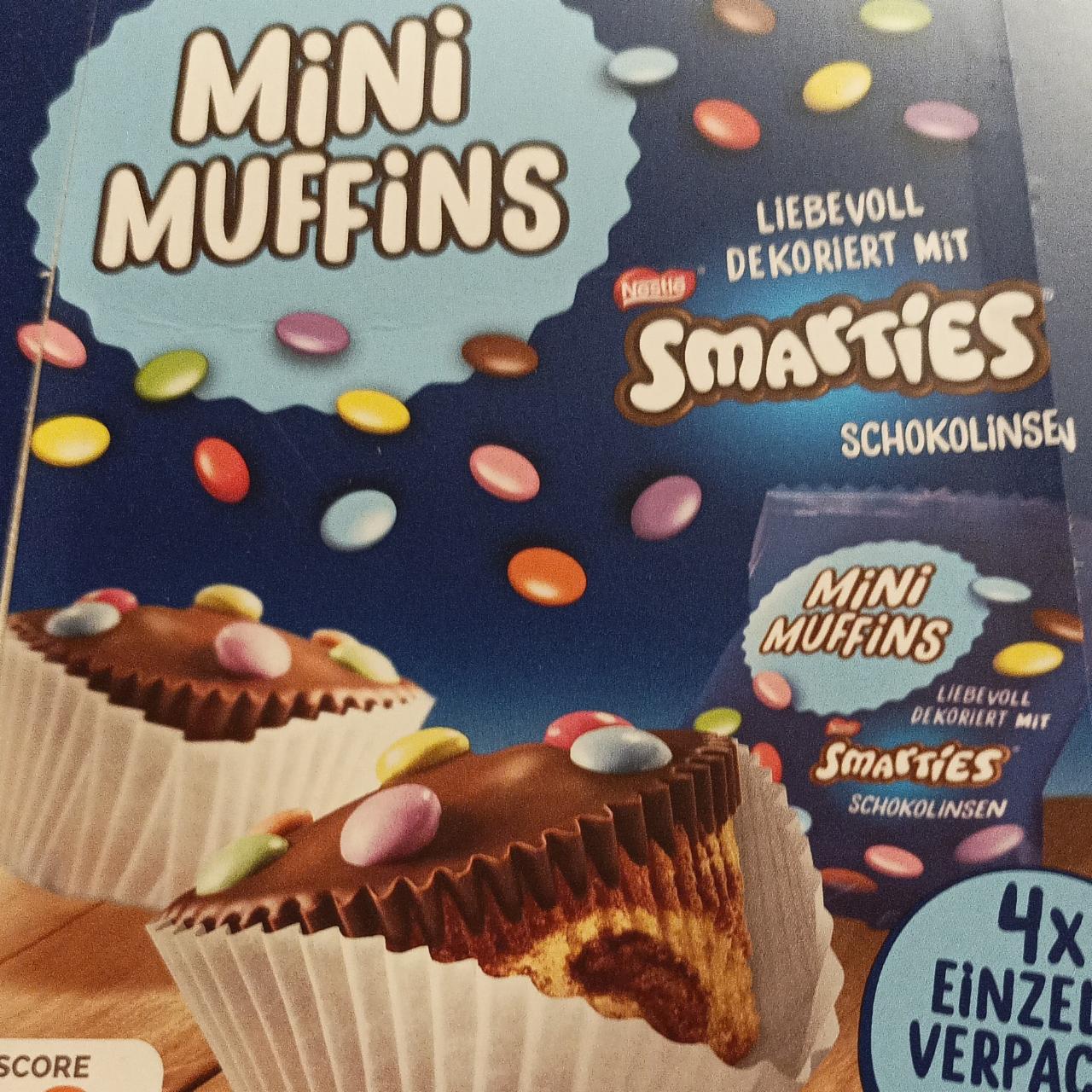 Fotografie - Mini muffins Smarties Nestlé