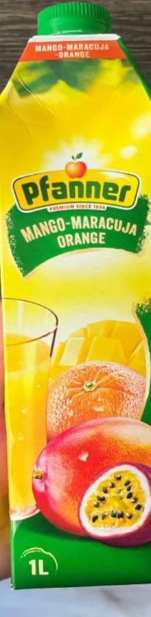 Fotografie - Mango maracuja orange Pfanner