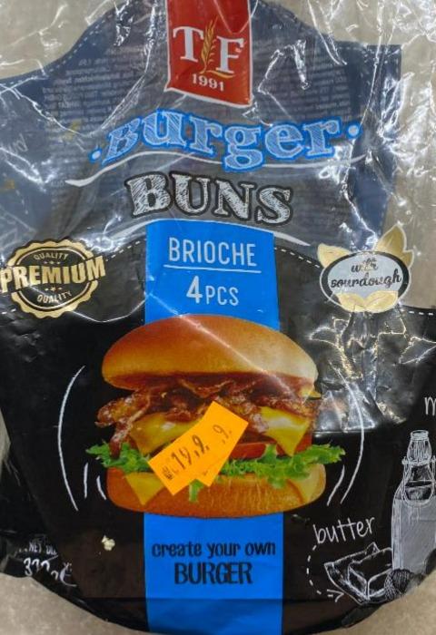 Fotografie - Burger buns brioche TF