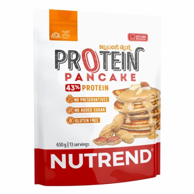Fotografie - Protein pancake 43% protein peanut butter Nutrend