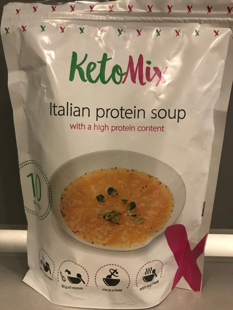 Fotografie - Italian protein soup Ketomix