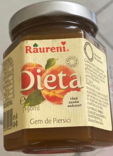 Fotografie - Gem de Piersici dieta Raureni