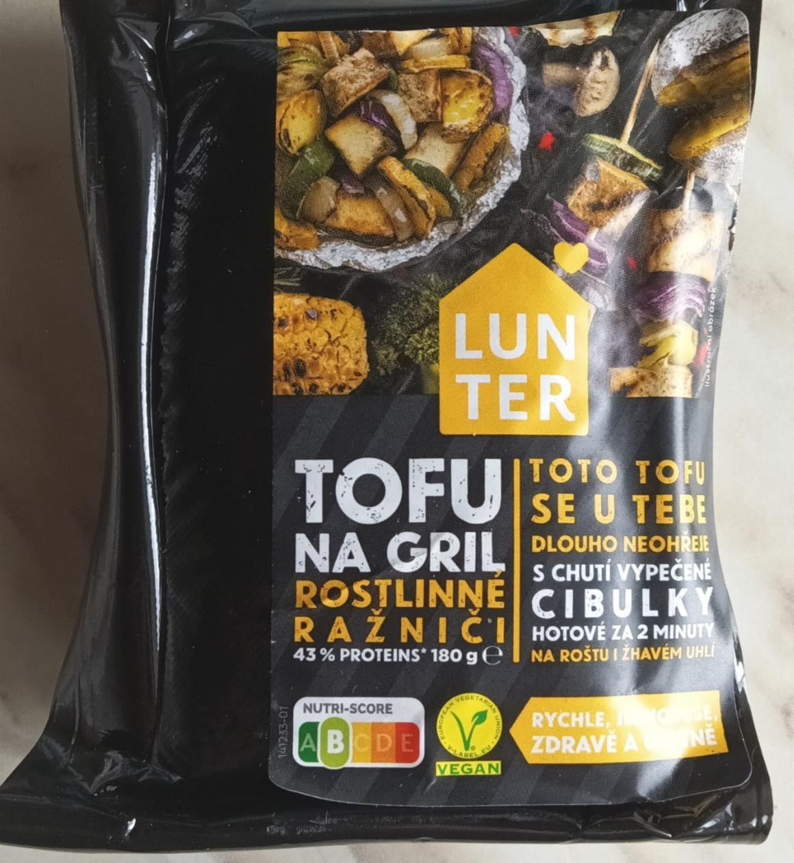 Fotografie - Tofu na gril rostlinné ražniči Lunter