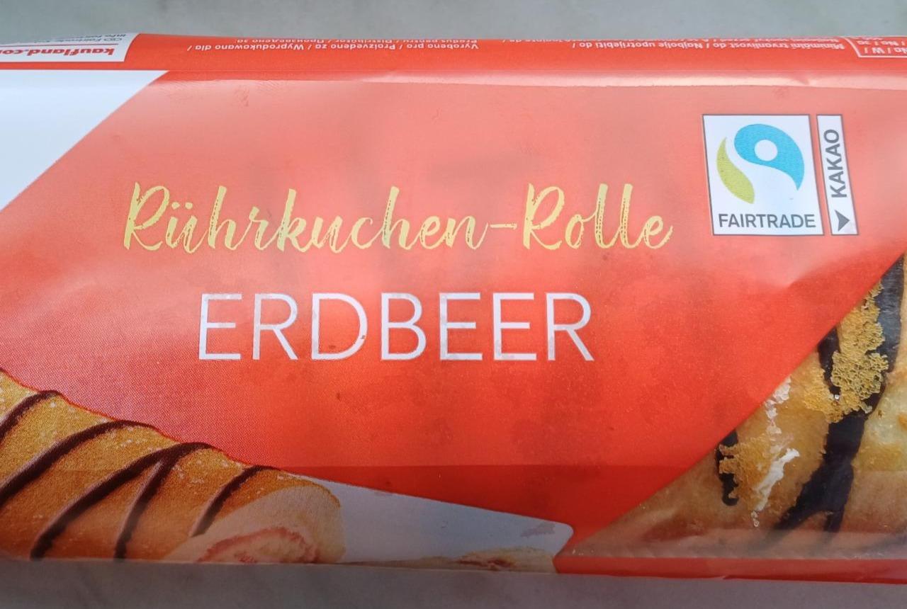 Fotografie - Rührkuchen-Rolle Erdbeer K-Classic