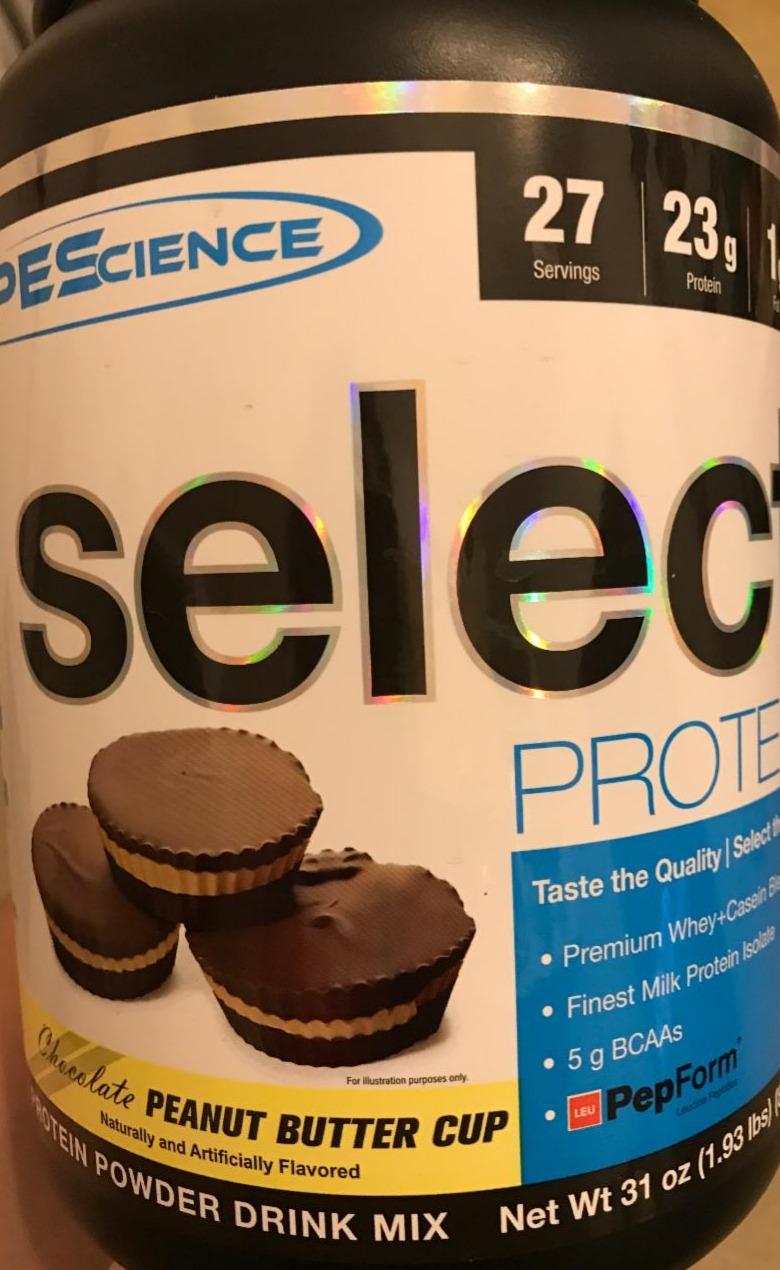 Fotografie - Select protein peanut butter cup