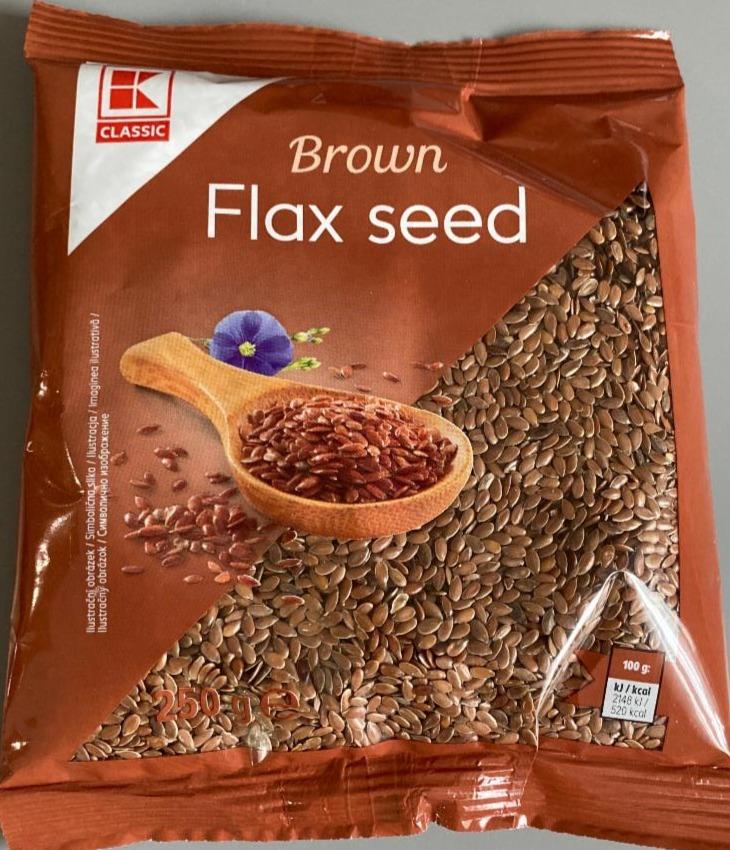 Fotografie - Len hnědý Brown Flax seed K-Classic