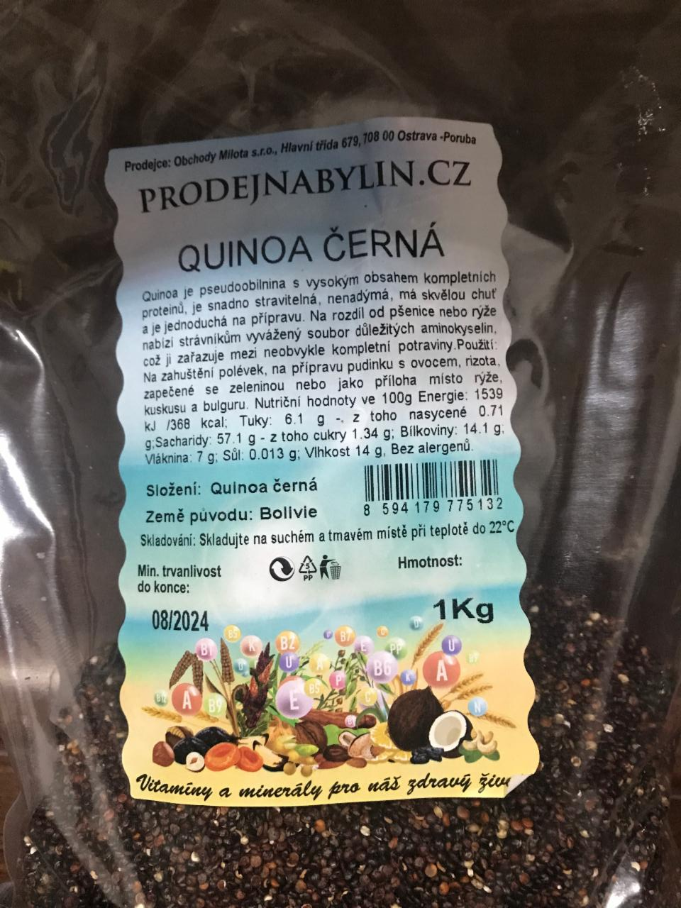 Fotografie - Quinoa Černá ProdejnaBylin.cz