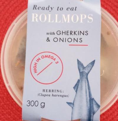 Fotografie - Herring Rollmops with Gerkins & Onions
