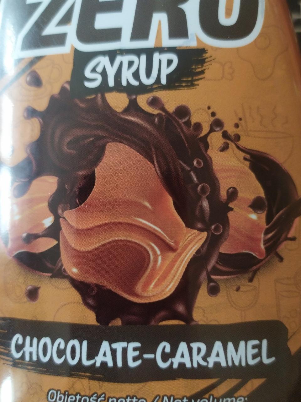 Fotografie - Zero syrup Chocolate-caramel 6pak nutrition