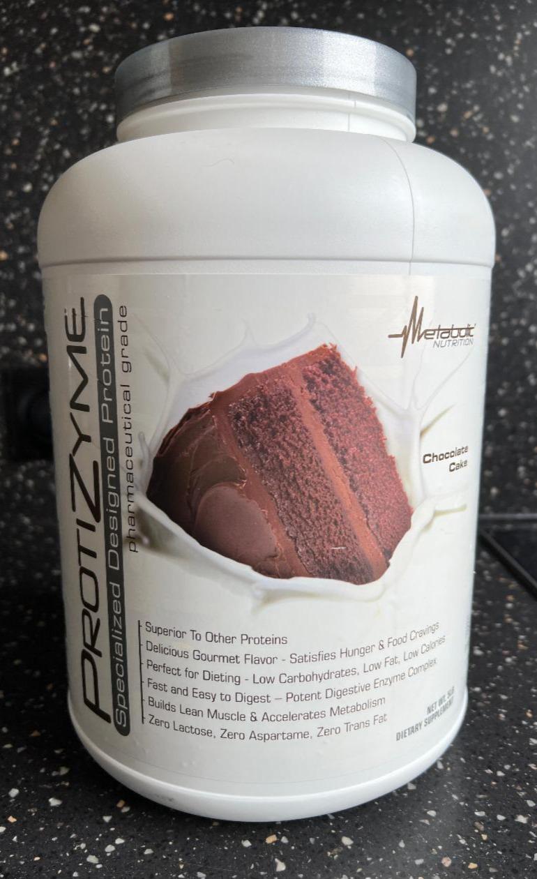 Fotografie - Protizyme Chocolate Cake Metabolic Nutrition