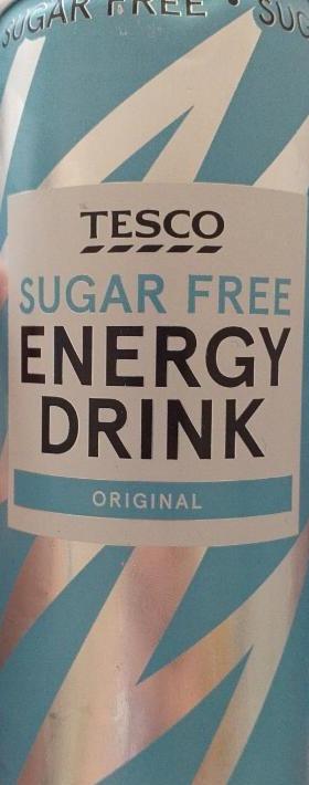 Fotografie - Sugar Free Energy Drink Original Tesco