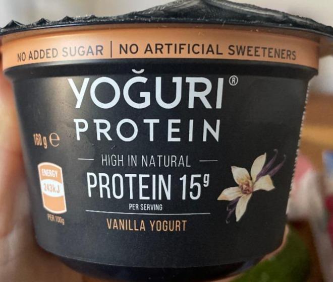 Fotografie - Protein 15g Vanilla Yogurt Yoguri