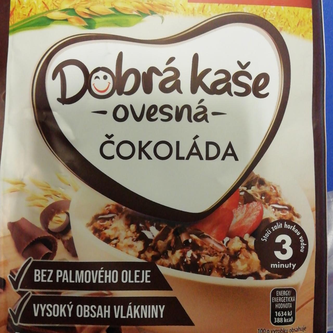 Fotografie - Dobrá kaše ovesná čokoláda, se syrovátkou Bonavita