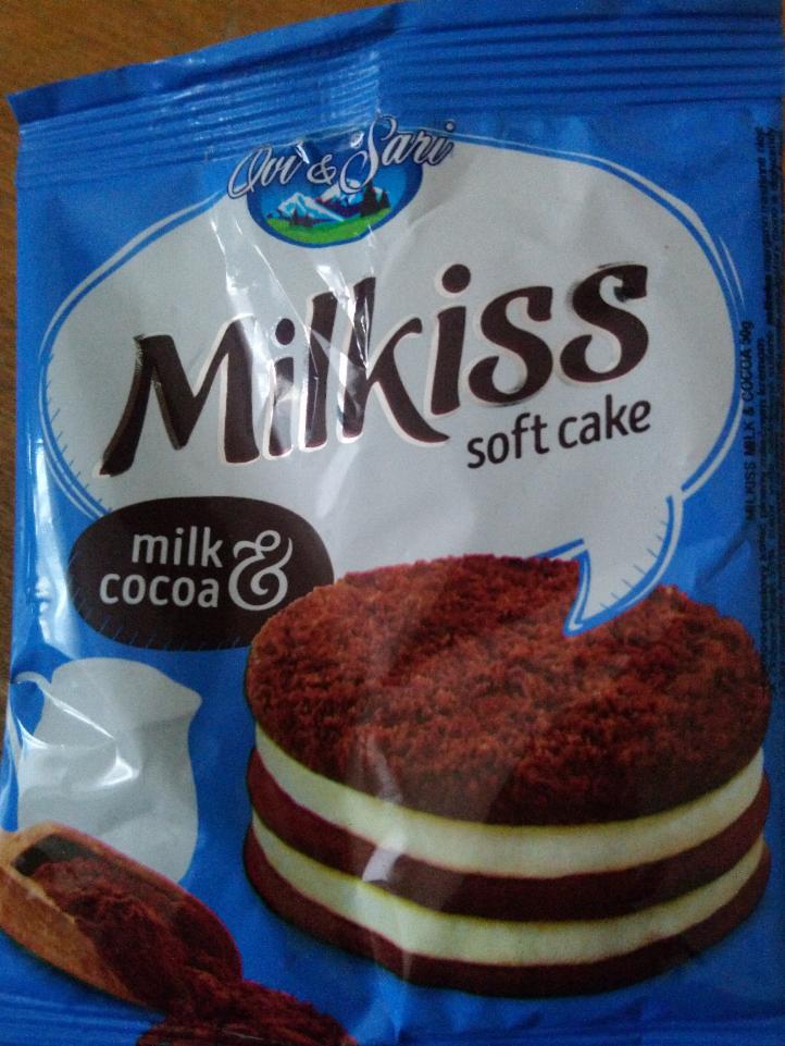 Fotografie - Milkiss soft cake milk cocoa Ovi & Sari