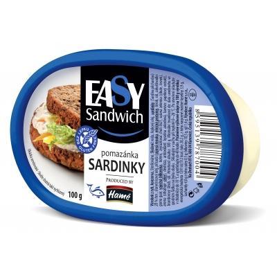 Fotografie - pomazánka sardinky EasySandwich Hamé