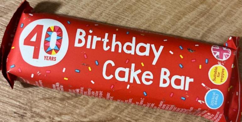 Fotografie - Birthday Cake Bar The 1:1 diet
