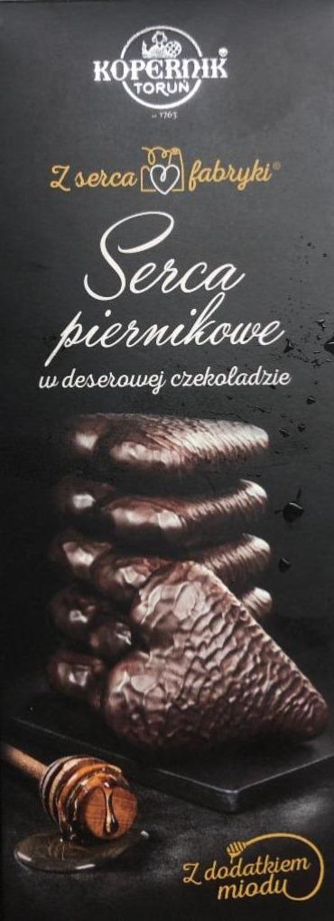 Fotografie - Serca piernikowe w deserowej czekoladzie Kopernik