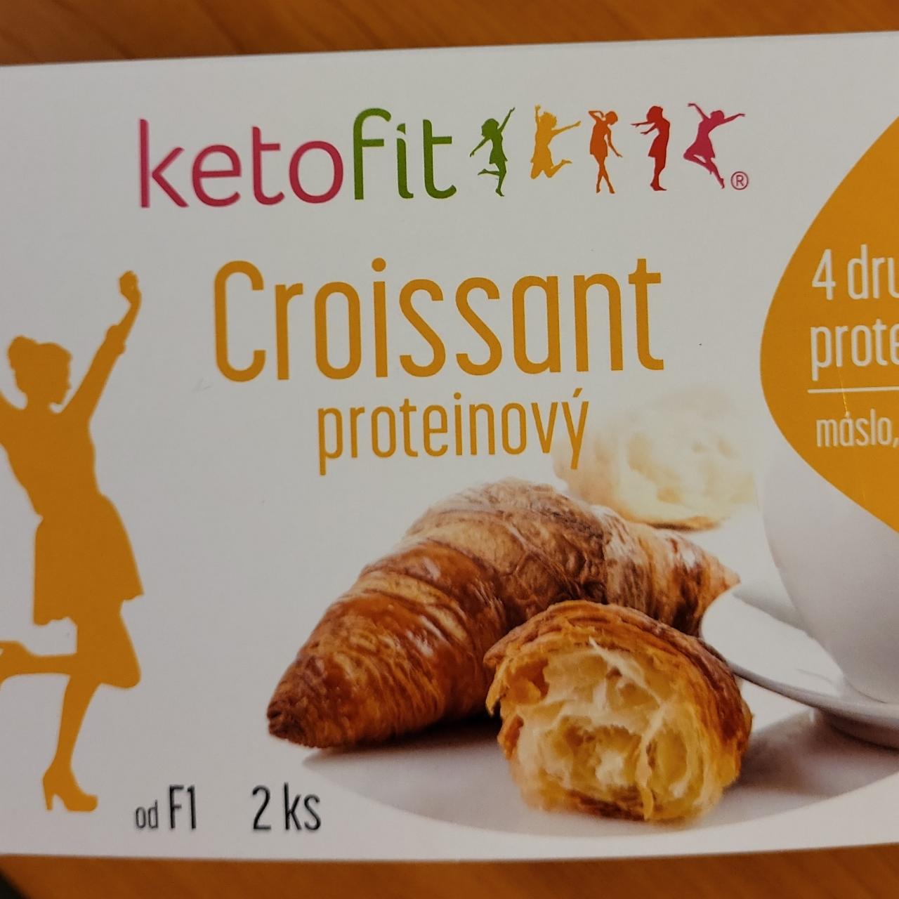 Fotografie - Croissant proteinový máslo, lecitin Ketofit