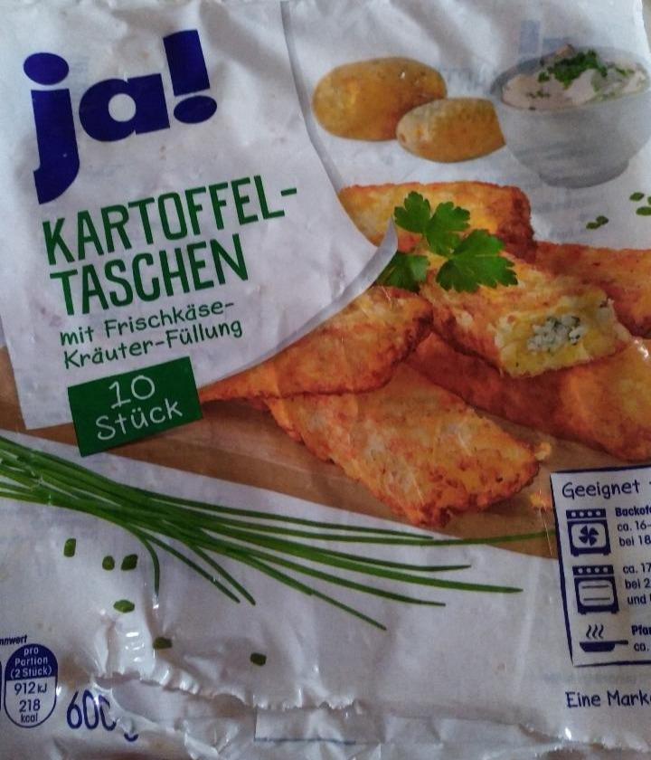 Fotografie - Kartoffeltaschen mit Frischkäse-Kräuter-Füllung ja!