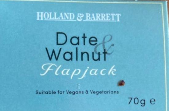 Fotografie - Date & walnut flapjack