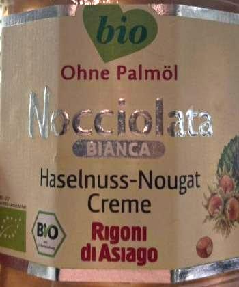 Fotografie - Nocciolata bianca Haselnuss-Nougat Creme Rigoni di Asiago