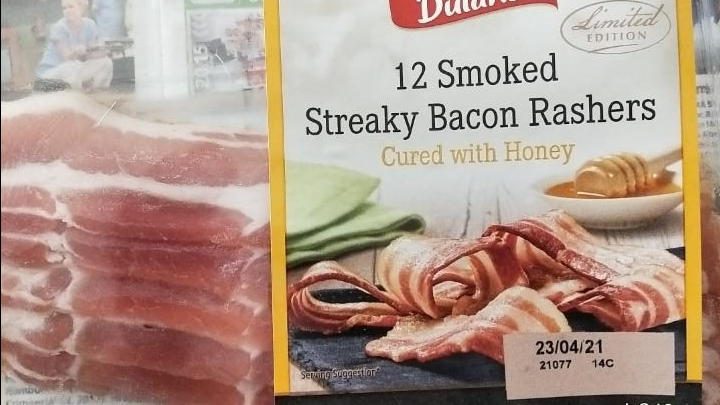 Fotografie - 12 Smoked streaky bacon rashers cured with Honey