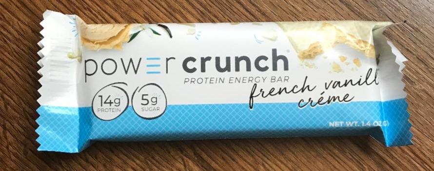 Fotografie - Protein energy bar french vanilla créme Power Crunch