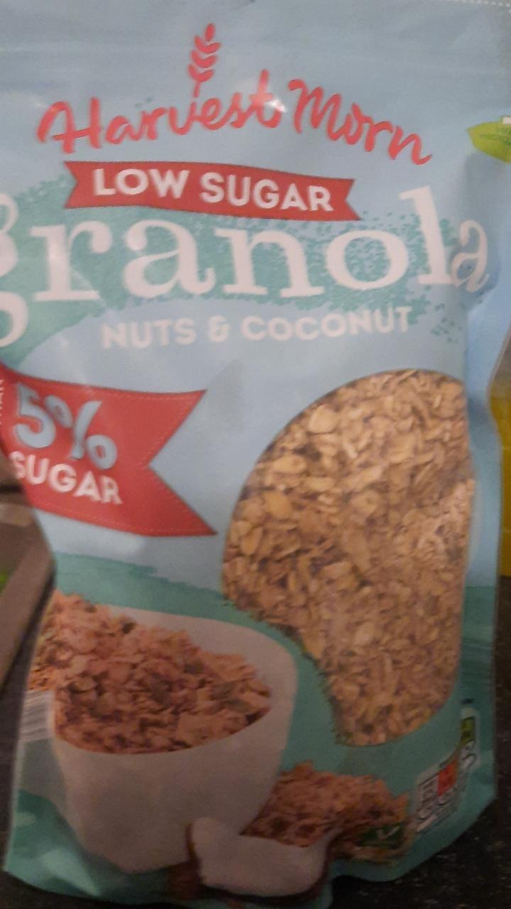 Fotografie - Low Sugar Granola Nuts & Coconut Harvest Morn