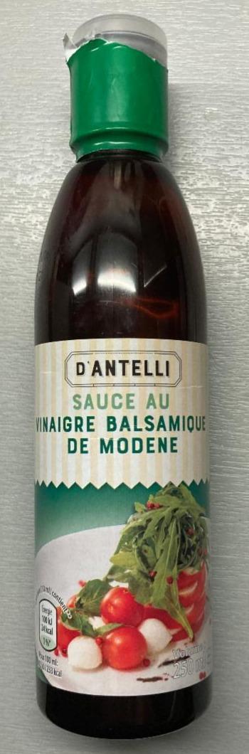 Fotografie - Sauce au Vinaigre Balsamique de Modene D'antelli