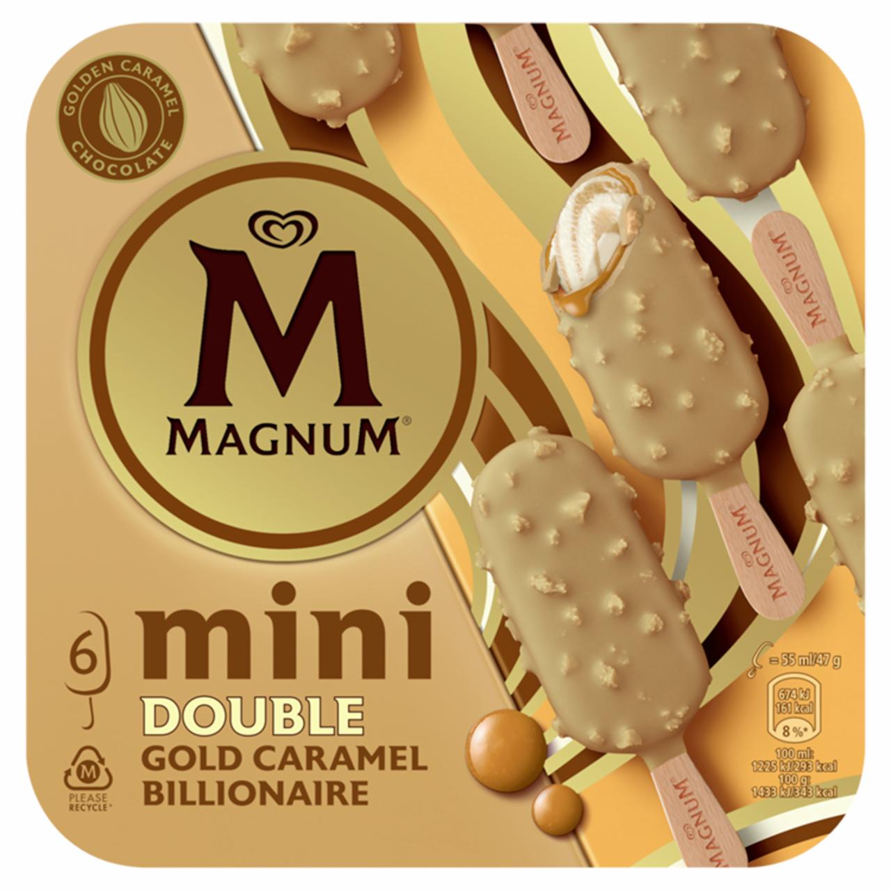 Fotografie - Magnum mini Double Gold Caramel Billionaire