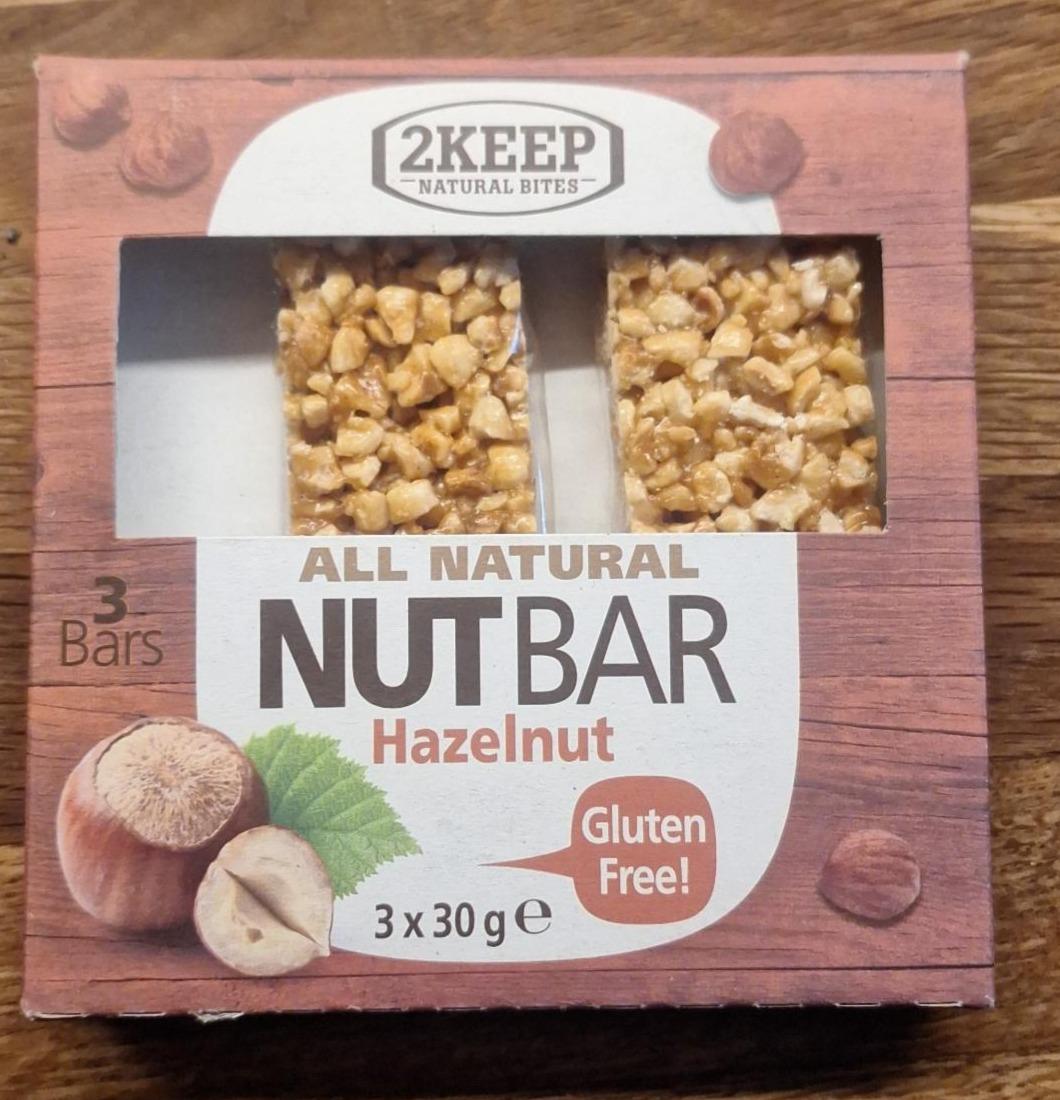 Fotografie - All natural Nut Bar Hazelnut 2Keep