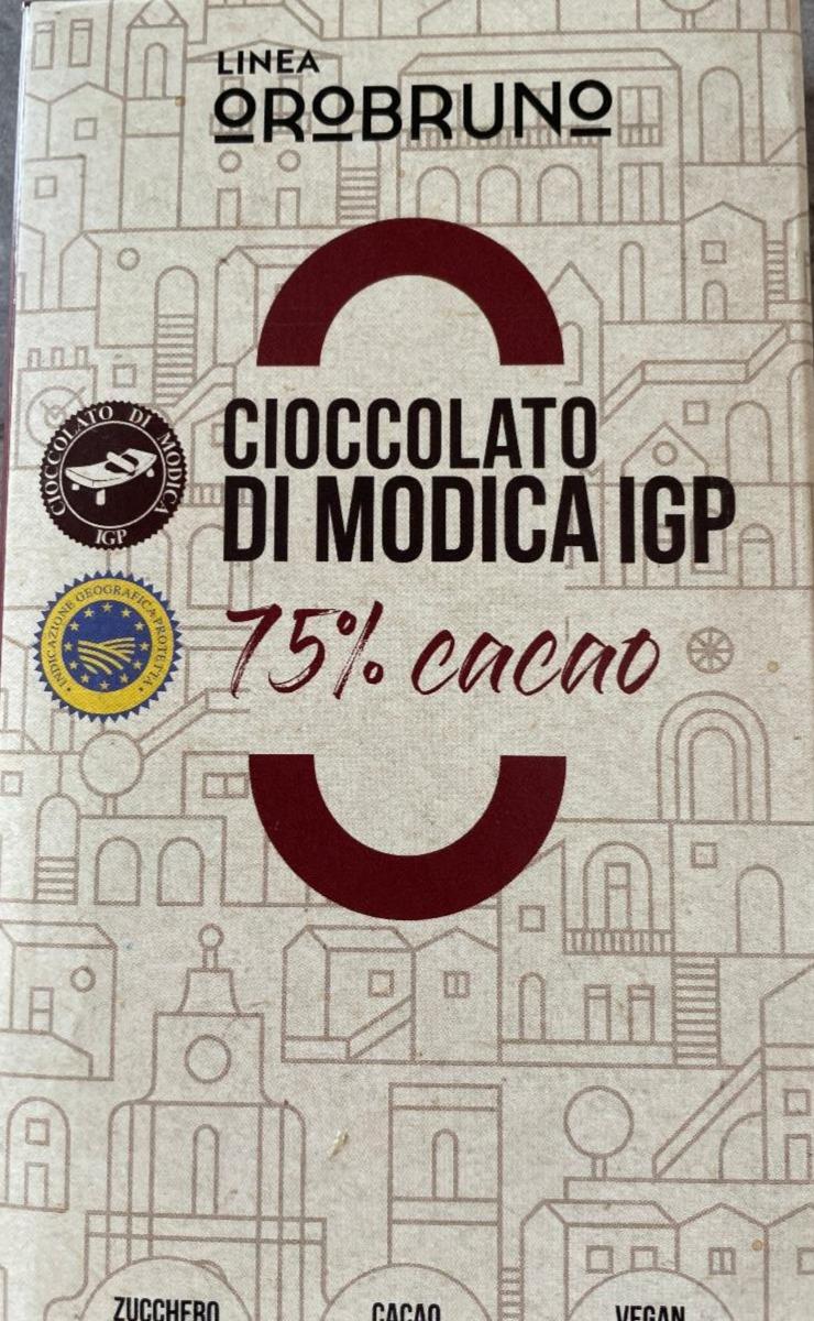 Fotografie - Cioccolato di Modica IGP 75% cacao Linea Orobruno