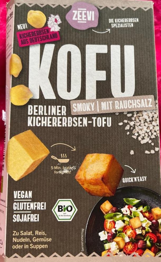 Fotografie - Kofu Berliner Kircherbsen-tofu smoky Zeevi