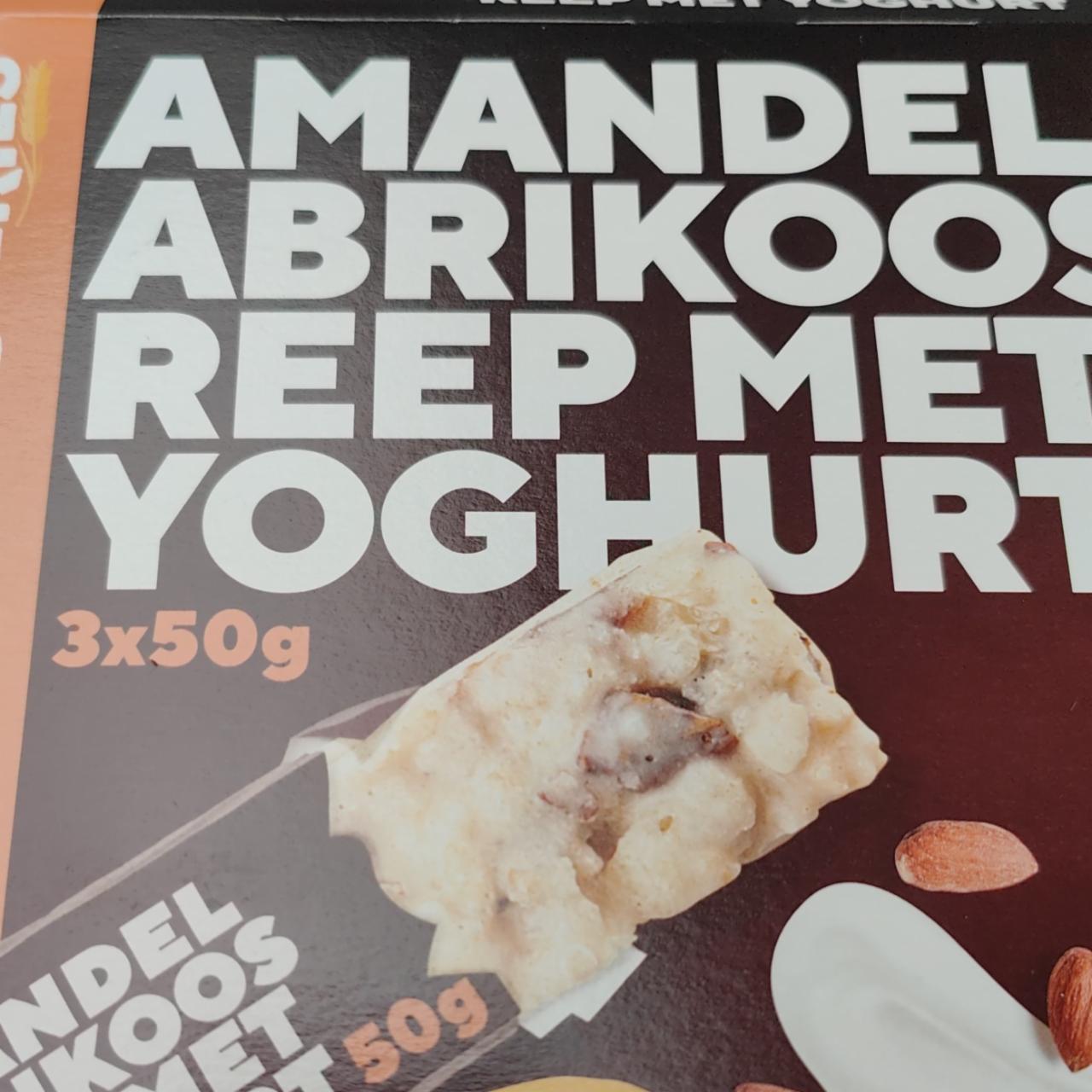 Fotografie - Amandel abrikoos reep met yoghurt Brekies
