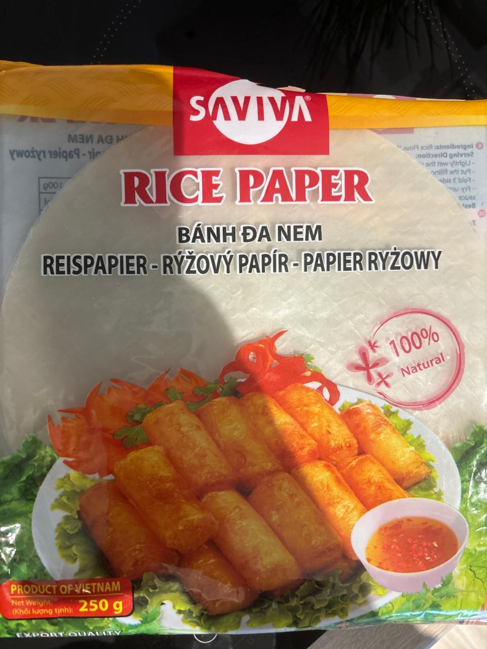 Fotografie - Rice Paper Saviva