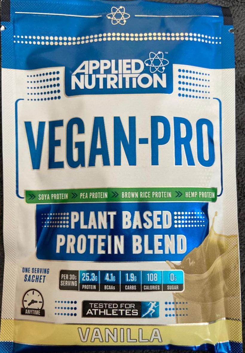 Fotografie - Vegan-Pro Protein Blend Vanilla Applied Nutrition