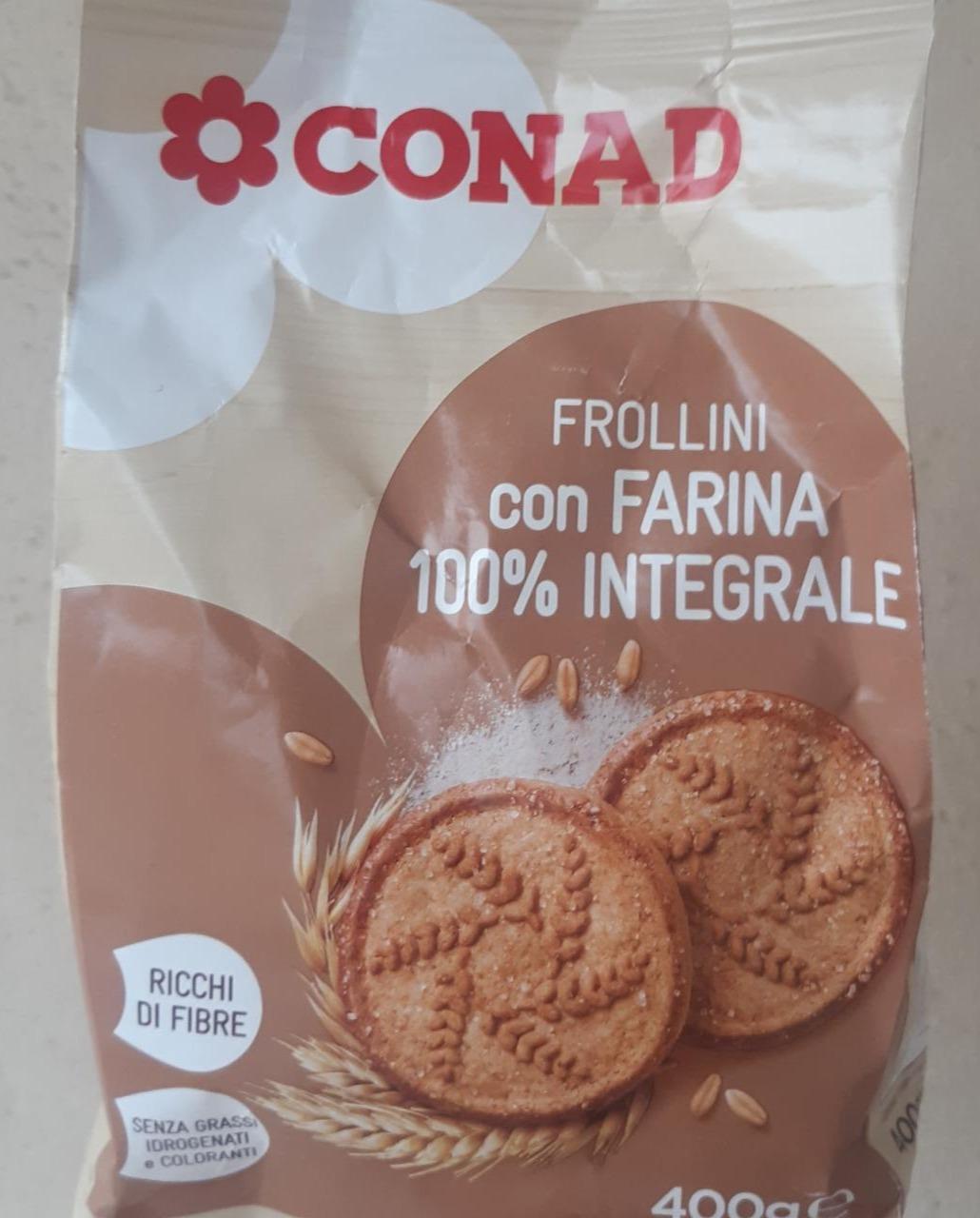 Fotografie - Frollini con farina 100% integrale Conad