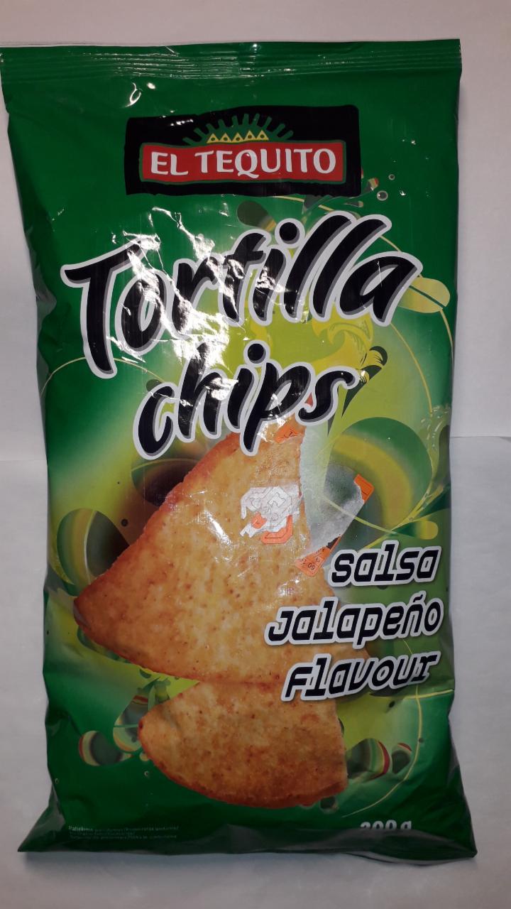Fotografie - El Tequito Tortilla Chips Salsa Jalapeno