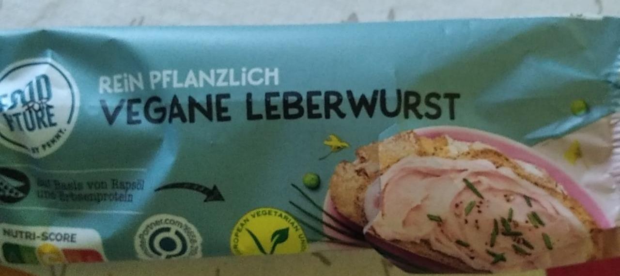 Fotografie - Rein Pflanzlich Vegané Leberwurst Food for Future