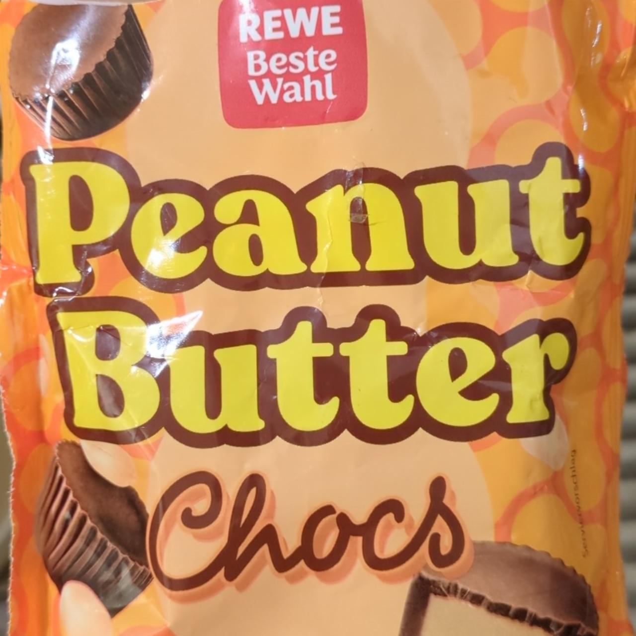 Fotografie - Peanut Butter Chocs Rewe beste wahl