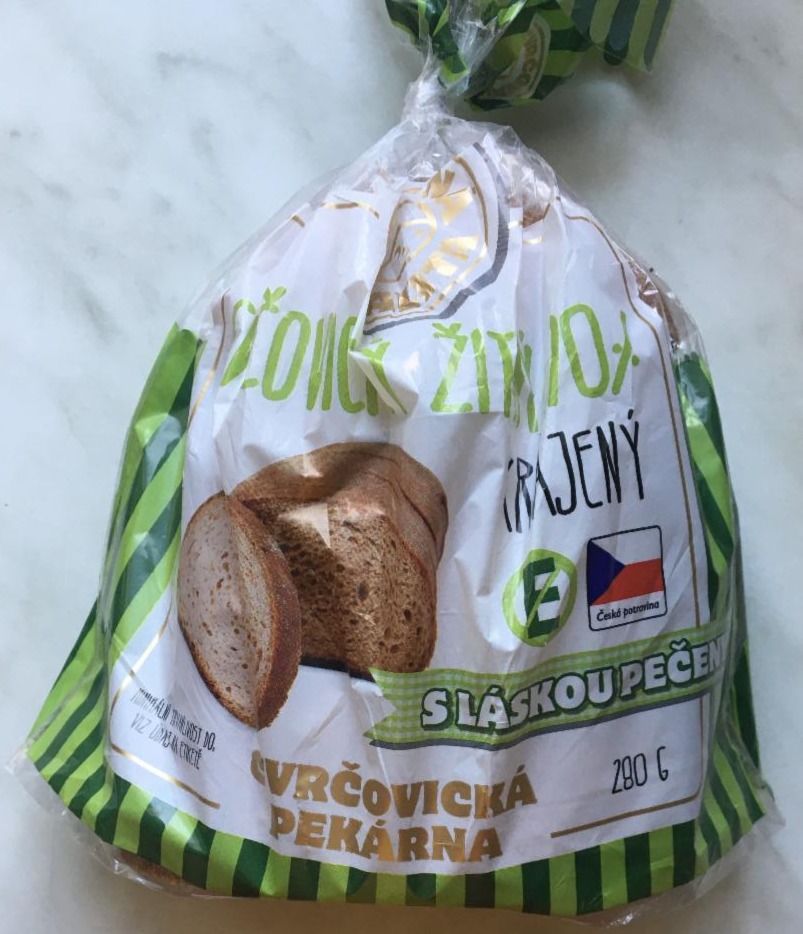 Fotografie - Cvrčovický žitný 70% chléb Cvrčovická pekárna