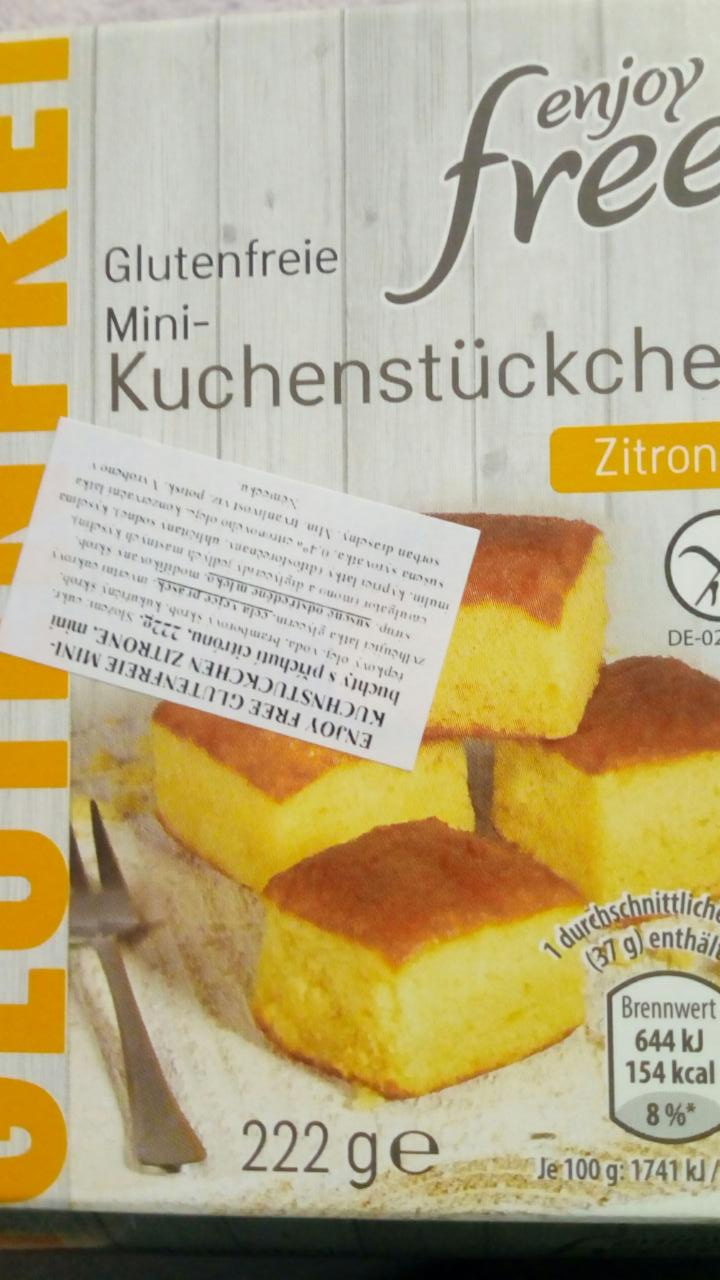 Fotografie - Saftige Mini-Kuchenstückchen, glutenfrei - enjoy free!