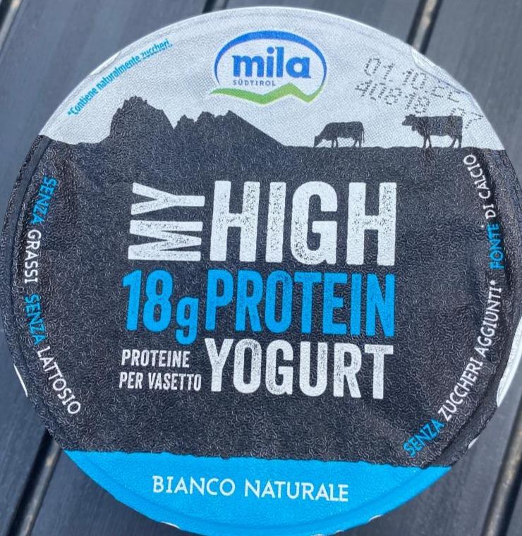 Fotografie - my high protein yogurt bianco Mila