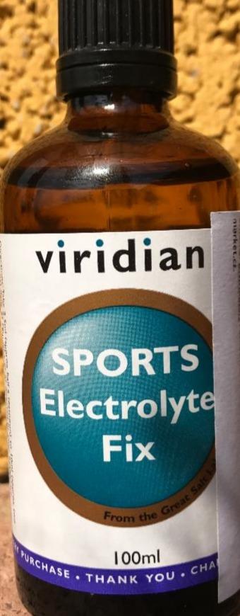 Fotografie - Viridian Sports Electrolyte Fix